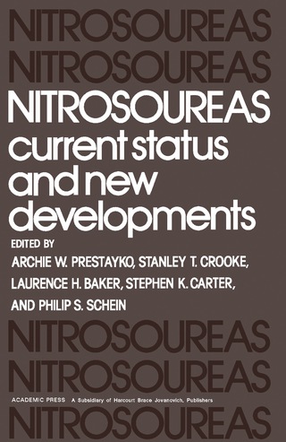 表紙画像: Nitrosoureas 9780125650601