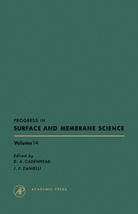 Immagine di copertina: Progress in Surface and Membrane Science 9780125718141