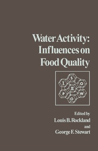 صورة الغلاف: Water Activity: Influences on Food Quality 9780125913508