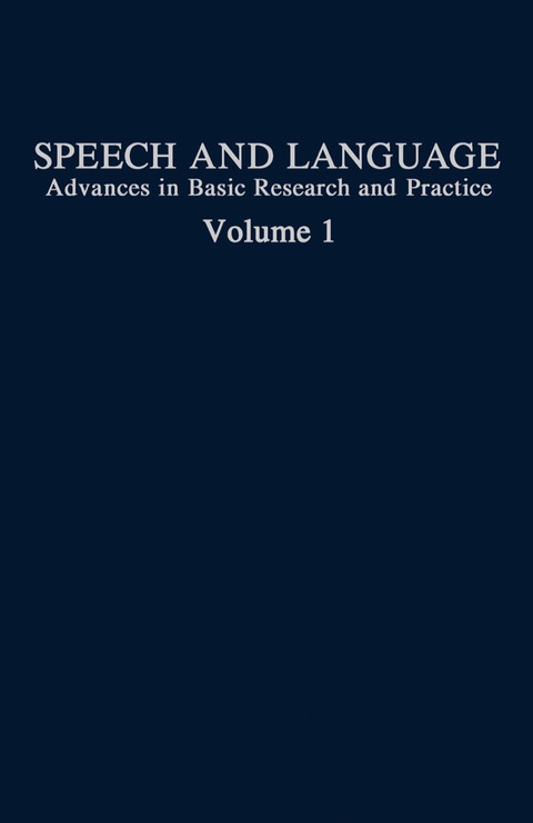 Speech and Language: Advances in Basic Research and Practice - FULL INSTANT DOWNLOAD | PDF DOCX EPUB