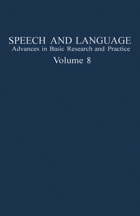 Speech and Language: Advances in Basic Research and Practice - FULL INSTANT DOWNLOAD | PDF DOCX EPUB
