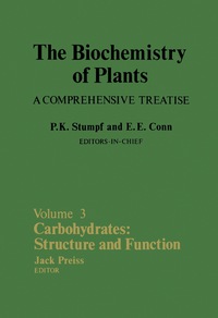 Cover image: Carbohydrates: Structure and Function 9780126754032