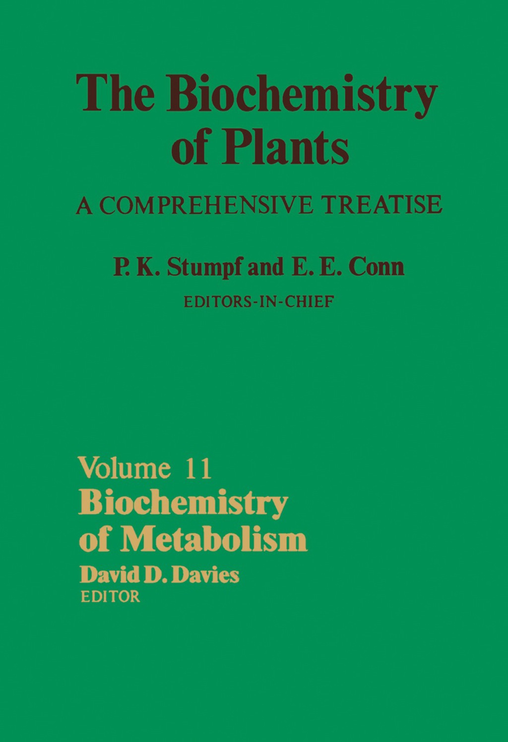 Biochemistry of Metabolism The Biochemistry of Plants