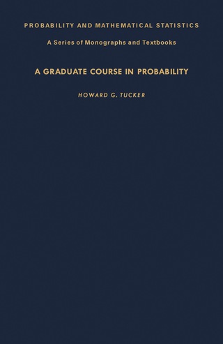 Cover image: A Graduate Course in Probability 9780127026466