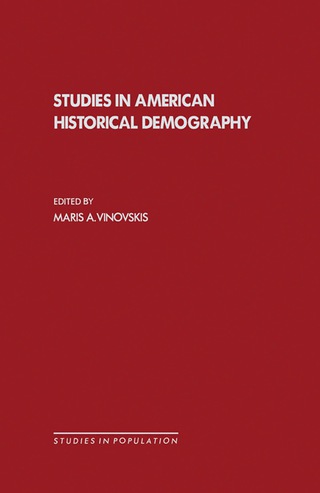 表紙画像: Studies in American Historical Demography 9780127220505