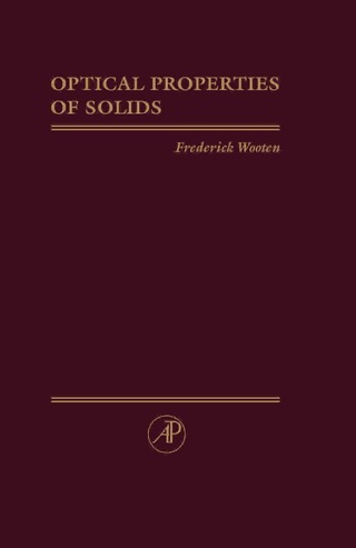 Immagine di copertina: Optical Properties of Solids 9780127634500