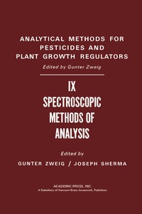 Imagen de portada: Spectroscopic Methods of Analysis 9780127843094