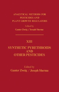 Cover image: Synthetic Pyrethroids and Other Pesticides 9780127843131