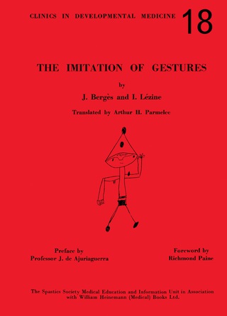 Titelbild: The Imitation of Gestures 9781483196497