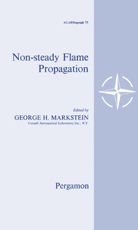 Imagen de portada: Nonsteady Flame Propagation 9781483196596