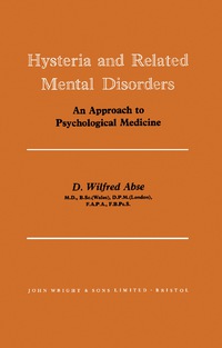 Cover image: Hysteria and Related Mental Disorders 9781483196633