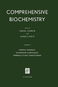 Cover image: Pyrrole Pigments, Isoprenoid Compounds and Phenolic Plant Constituents 9781483197180