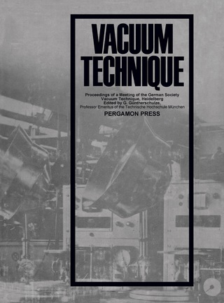Imagen de portada: Vacuum Technique 9781483198170
