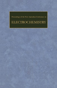 表紙画像: Electrochemistry 9781483198316