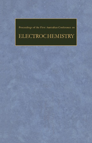 Cover image: Electrochemistry 9781483198316