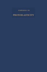 Cover image: Photoelasticity 9781483198392