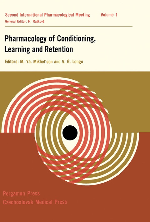 Pharmacology of Conditioning, Learning and Retention : Proceedings of the Second International Pharmacological Meeting - FULL INSTANT DOWNLOAD | PDF DOCX EPUB