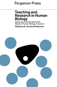 表紙画像: Teaching and Research in Human Biology 9781483198743