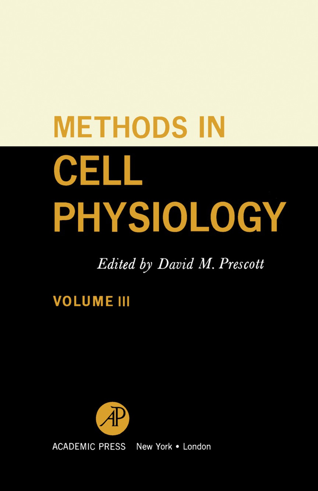 Methods in Cell Physiology Volume 3