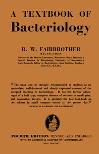 Imagen de portada: A Text - Book of Bacteriology 4th edition 9781483200316