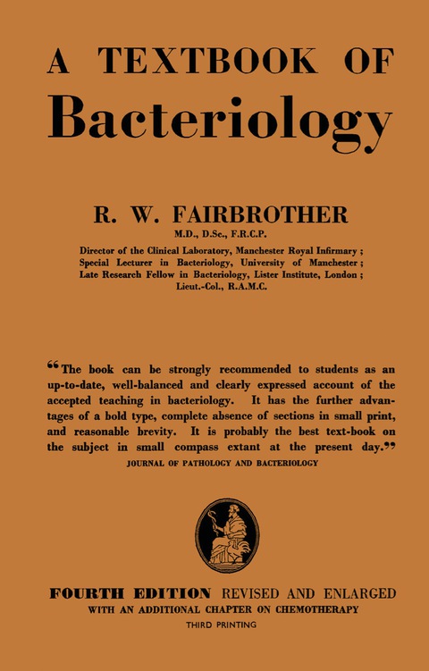 A Text - Book of Bacteriology, 4th Edition - FULL INSTANT DOWNLOAD | PDF DOCX EPUB