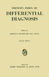 صورة الغلاف: French's Index of Differential Diagnosis 7th edition 9781483200620
