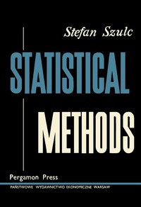 Titelbild: Statistical Methods 9781483200903