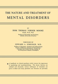 Omslagafbeelding: The Nature and Treatment of Mental Disorders 9781483201023