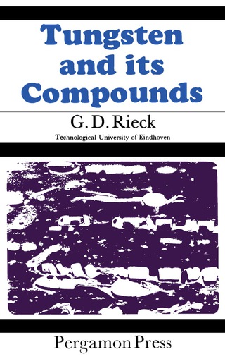 Cover image: Tungsten and Its Compounds 9781483201085
