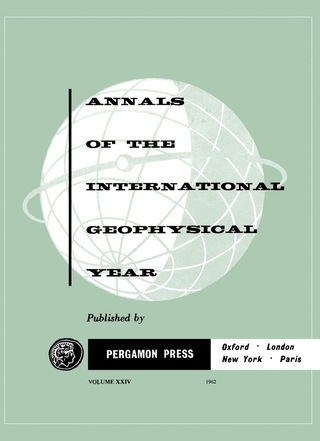 Titelbild: Observations of the Night Airglow 9781483212722
