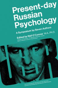 صورة الغلاف: Present-Day Russian Psychology 9781483212784