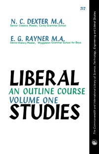 Cover image: Liberal Studies 9781483212838