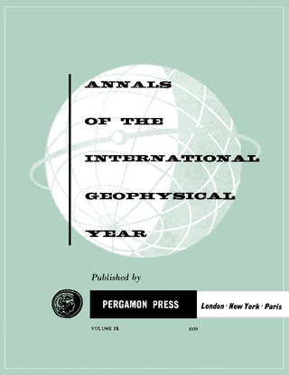 Immagine di copertina: The Membership and Programs of the IGY Participating Committees 9781483213101