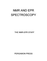 表紙画像: NMR and EPR Spectroscopy 9781483213262