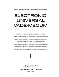 Immagine di copertina: Electronic Universal Vade-Mecum 9781483213422