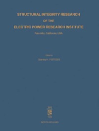Titelbild: Structural Integrity Research of the Electric Power Research Institute: Palo Alto, California, USA 9781483228365
