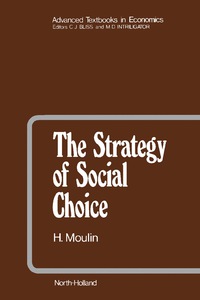 Cover image: The Strategy of Social Choice 9780444863713