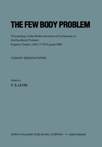 Imagen de portada: The Few Body Problem 9781483228969