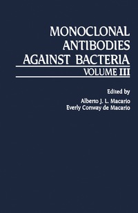 Cover image: Monoclonal Antibodies Against Bacteria 9780124630031