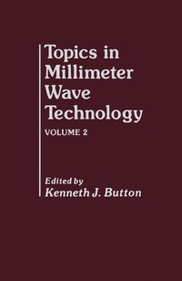 Cover image: Topics in Millimeter Wave Technology 9780121477004