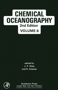 Cover image: Chemical Oceanography 2nd edition 9780125886062