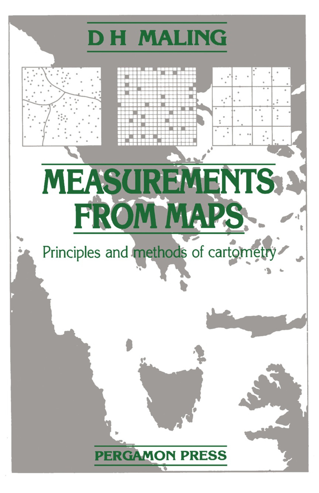 Measurements from Maps Principles and Methods of Cartometry