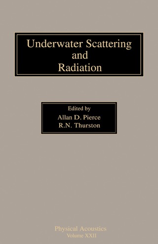 صورة الغلاف: Underwater Scattering and Radiation 9780124779228