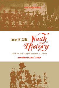 Omslagafbeelding: Youth and History 9780127852645