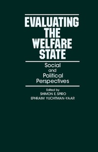 Cover image: Evaluating the Welfare State 9780126579802