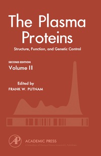 Omslagafbeelding: The Plasma Proteins 2nd edition 9780125684026