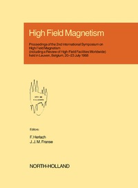 Imagen de portada: High Field Magnetism 9781483228792
