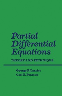 表紙画像: Partial Differential Equations 9780121604509