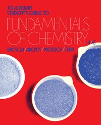 Cover image: Student's Guide to Fundamentals of Chemistry 4th edition 9780121323974