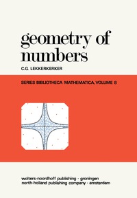 Imagen de portada: Geometry of Numbers 9780720421088